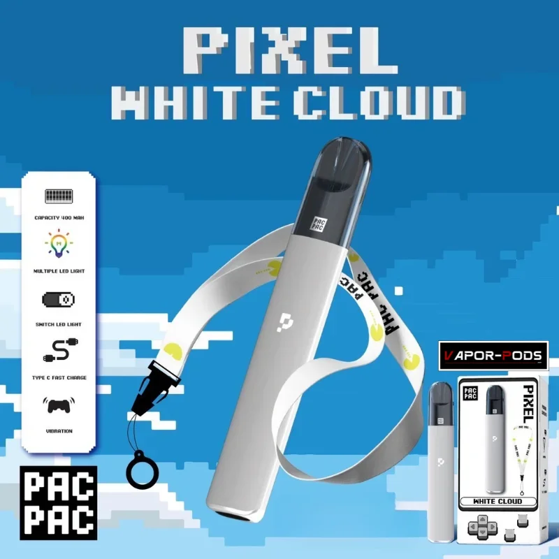 PACPAC PIXEL พอตเปลี่ยนหัว รุ่นใหม่ แถมสายคล้องคอ - VAPOR-PODS