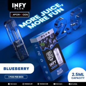 หัวพอต INFY PLUS 2.5ml_Blueberry