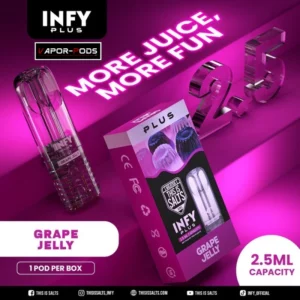 หัวพอต INFY PLUS 2.5ml_Grape Jelly