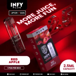 หัวพอต INFY PLUS 2.5ml_Red Apple