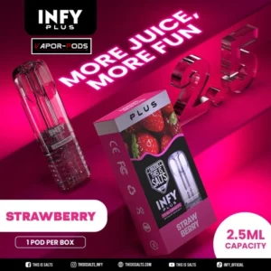 หัวพอต INFY PLUS 2.5ml_Strawberry