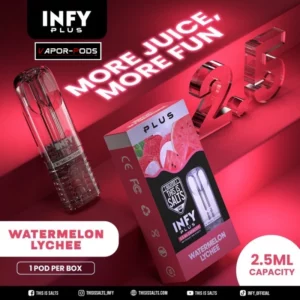 หัวพอต INFY PLUS 2.5ml_Watermelon Lychee
