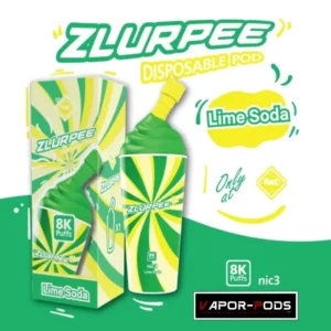 VMC Zlurpee 8000 คำ พอตใช้แล้วทิ้ง_Lime Soda