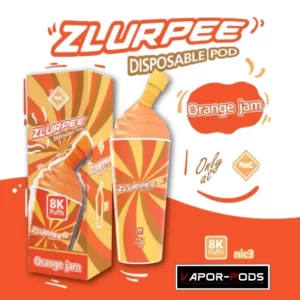 VMC Zlurpee 8000 คำ พอตใช้แล้วทิ้ง_Orange Jam