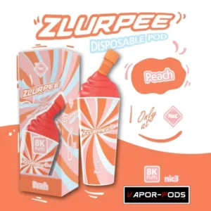 VMC Zlurpee 8000 คำ พอตใช้แล้วทิ้ง_Peach