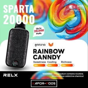 RELX Sparta 20000_Rainboe Canndy