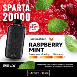 RELX Sparta 20000_Raspberry Strawberry