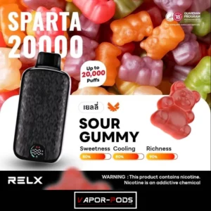 RELX Sparta 20000_Sour Gummy