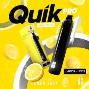 Ks Quickpro KS Quik Pro 15000 Puffs Starter Kit พอตใช้แล้วทิ้งเปลี่ยนหัวได้ พร้อม ...