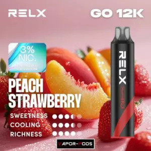 RELX Smash GO 12000_Peach Strawberry