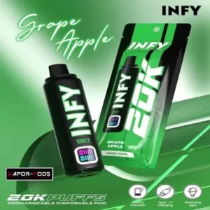 INFY 20000 puffs_Grape Apple
