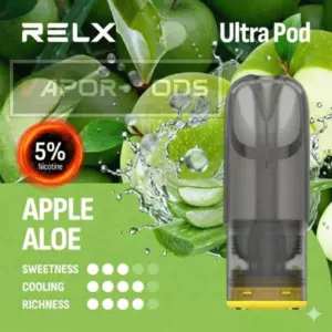 RELX Ultra Pod_Apple Aloe Nic5%