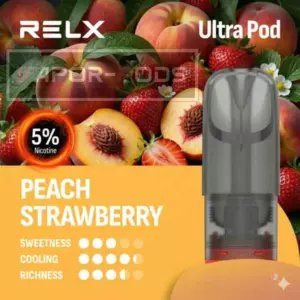 RELX Ultra Pod_Peach Strawberry Nic5%