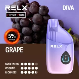 RELX DIVA 30K_Grape 5%