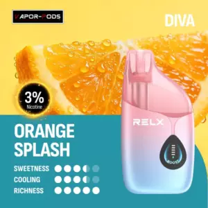 RELX DIVA 30K_Orange Splash 3%
